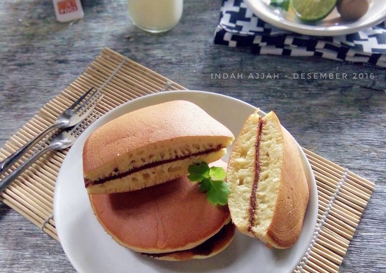 cara membuat Dorayaki