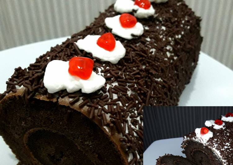 gambar untuk resep Bolu gulung coklat