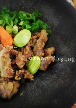 Oseng daging sambel cikur