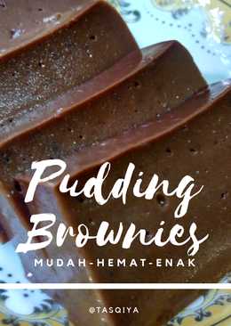 Pudding Brownies (Lebih Hemat!)