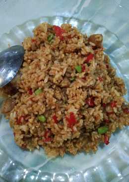 Nasi Goreng Sopelur ï¼ˆsosis,pete,telurï¼‰