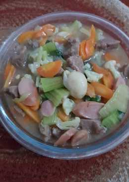 Capcay mudah bergizi tanpa penyedap