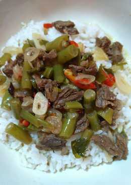 Tetelan daging sapi kuah asam-manis No MSG