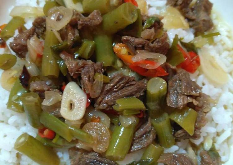 Gambar Resep Tetelan Daging Sapi Kuah Asam-manis No MSG