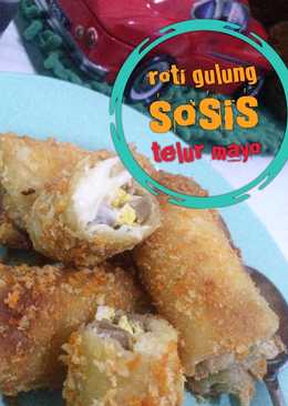 Roti Goreng Isi Sosis Telur Mayo