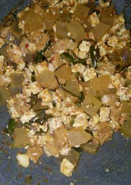 Tongseng cecek tahu tempe