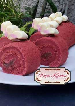 Bolu Gulung Red Velvet (3 telur)