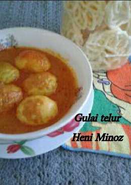 Gulai talua/telur