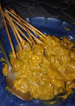 Sate Padang ati ampela ala Rumahan