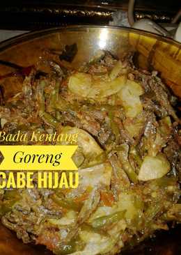 Bada Kentang Goreng Cabe Hijau