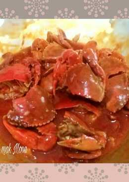 Kepiting/Rajungan asem manis