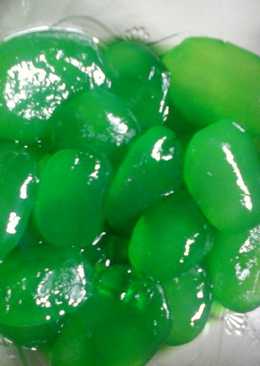 Manisan si hijau kolang kaling