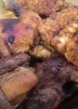 Ayam + tempe bakar solo