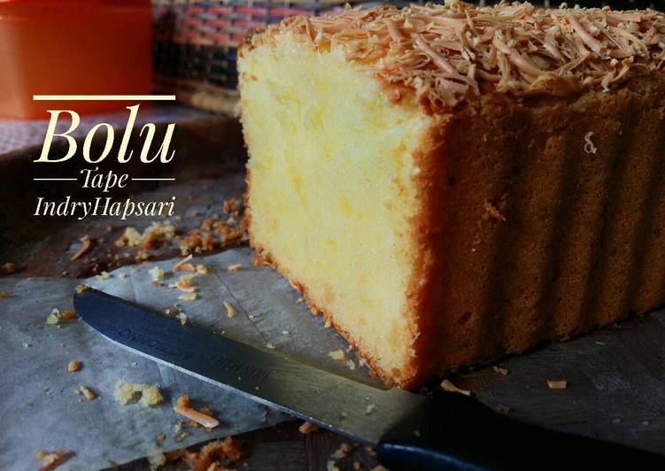 resep Bolu Tape ala Indi