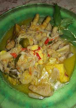 Lodeh nangka muda (tewel)