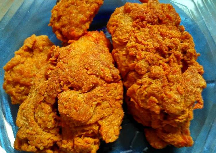 cara membuat Ayam Goreng Kentucky Ala KFC