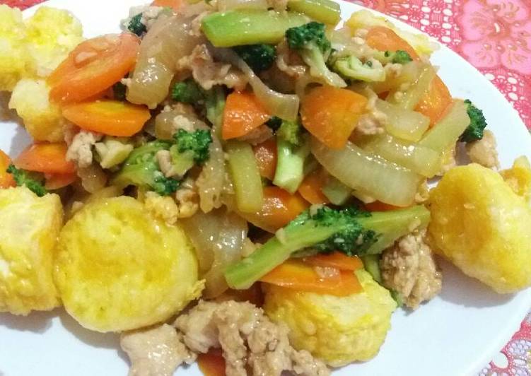 resep makanan Sayur Tumis Saus Tiram