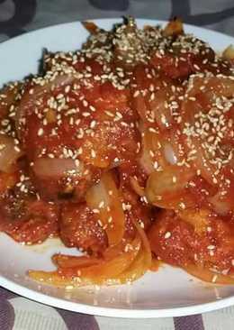 Ayam pedas ala korea abal2ðð