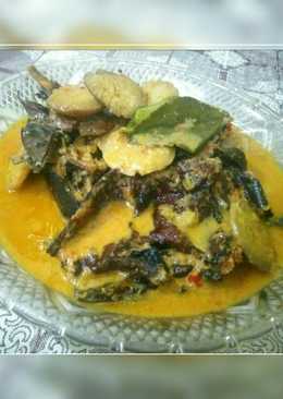 Gulai pedas jengkol campur lele asap(salai) #rabubaru