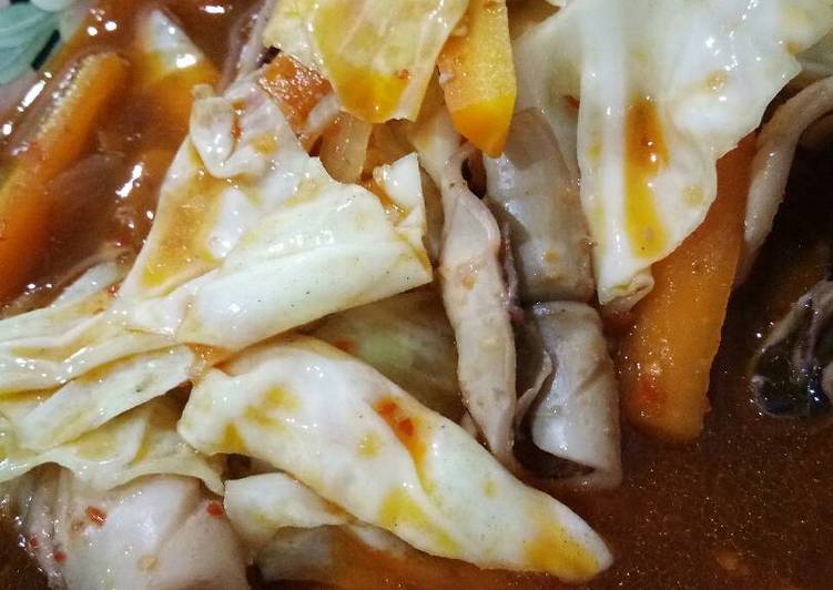 Resep Cumi saos padang Oleh Dessy JIttaleela ?????