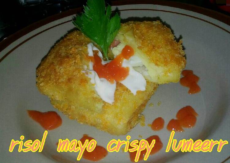 Resep Risol Mayo Crispy Lumeerr ?? By ellyviaR