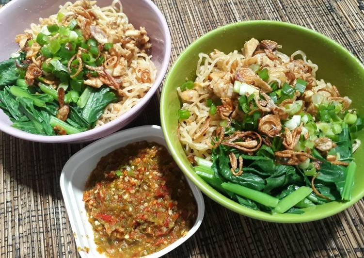 (Bakmi) Mie Ayam Bangka No Ribet