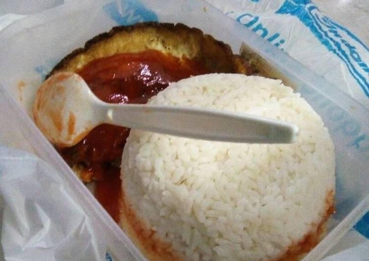 gambar untuk cara membuat Rice burger ??