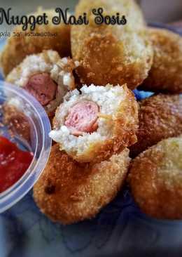 Nugget nasi isi sosis