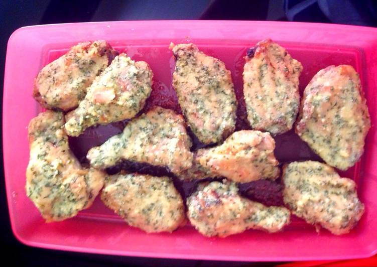 gambar untuk resep makanan Sayap ayam parmesan