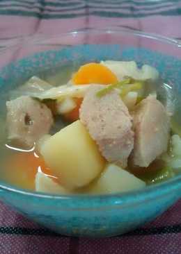 Sup Bakso Sederhana