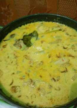 Kuah lontong (ayam+labusiam)