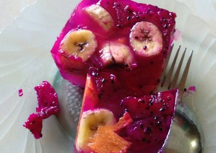 gambar untuk resep makanan Puding buah