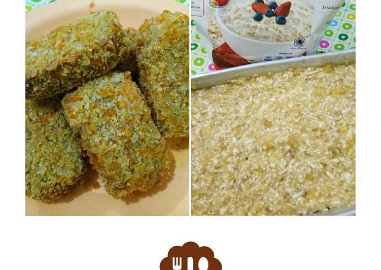 resep Nugget Pisang Oatmeal