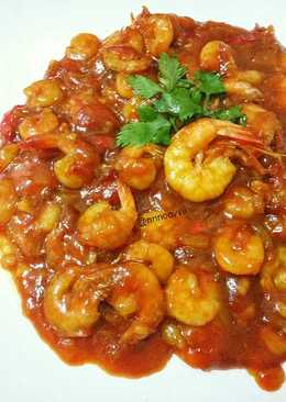 Udang asam manis praktis