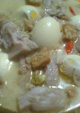 Sayur Campur Nangka (Santan) bumbu iris