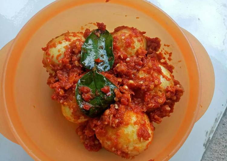 resep masakan Telur Balado