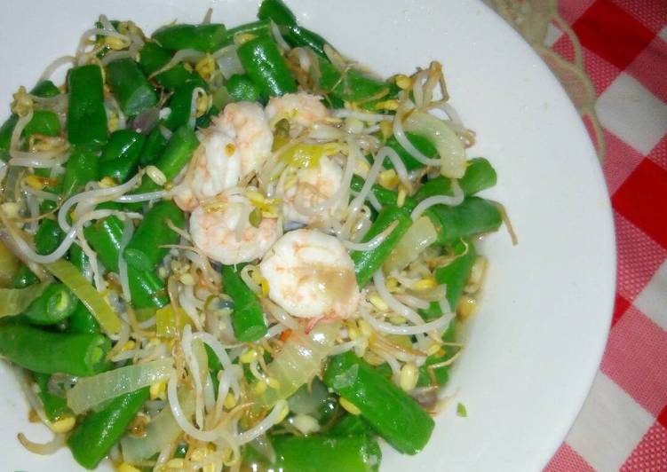 Resep Tumis Buncis toge udang Karya nurienurse