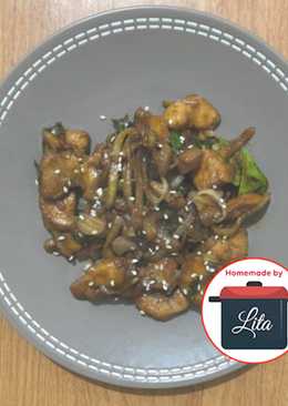 Teriyaki ayam daun jeruk (tanpa micin) sedap #homemadebylita