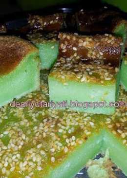 Bingka Pandan (Kuih Bakar Pandan)