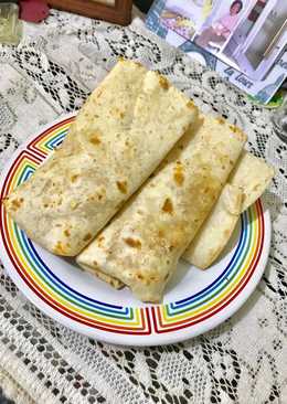 Chicken Mushroom Buritto Tortillas