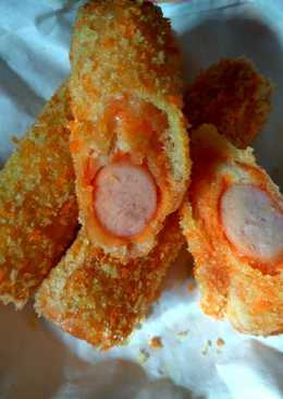 2. Roti tawar goreng sosis