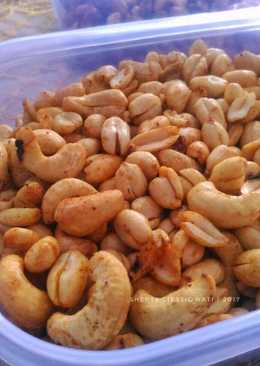 Kacang Bawang Gurih Renyah (dan tips menggoreng)