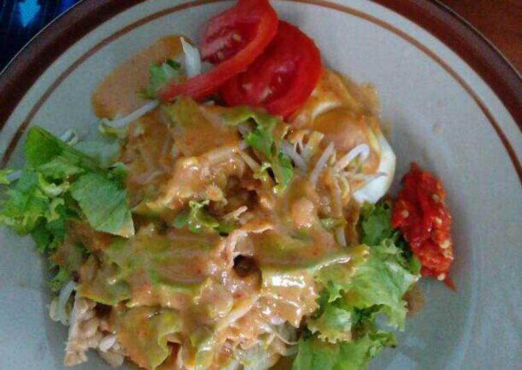 resep makanan Bumbu Gado Gado khas malang