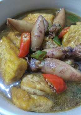 Cumi tahu saus tiram