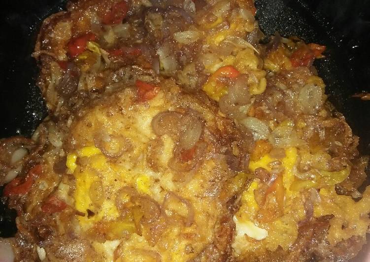 Telor ceplok sambal matah recipe main photo