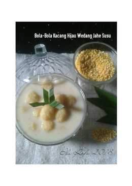 Bola-Bola Kacang Hijau Wedang Jahe Susu