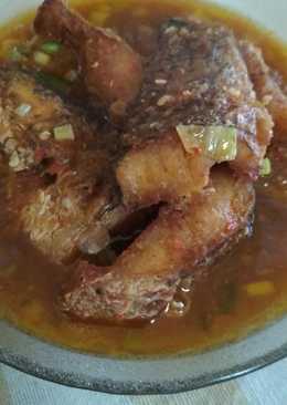 Haruan masak kecap pedas