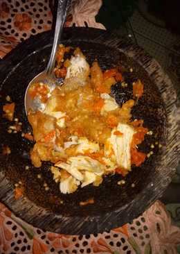 Ayam geprek super pedas sederhana