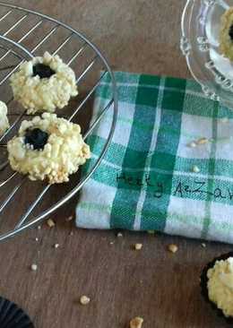 Choco thumbprint cookies