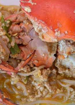 Kepiting Shirataki Bumbu Kari (Keto) #ketopad